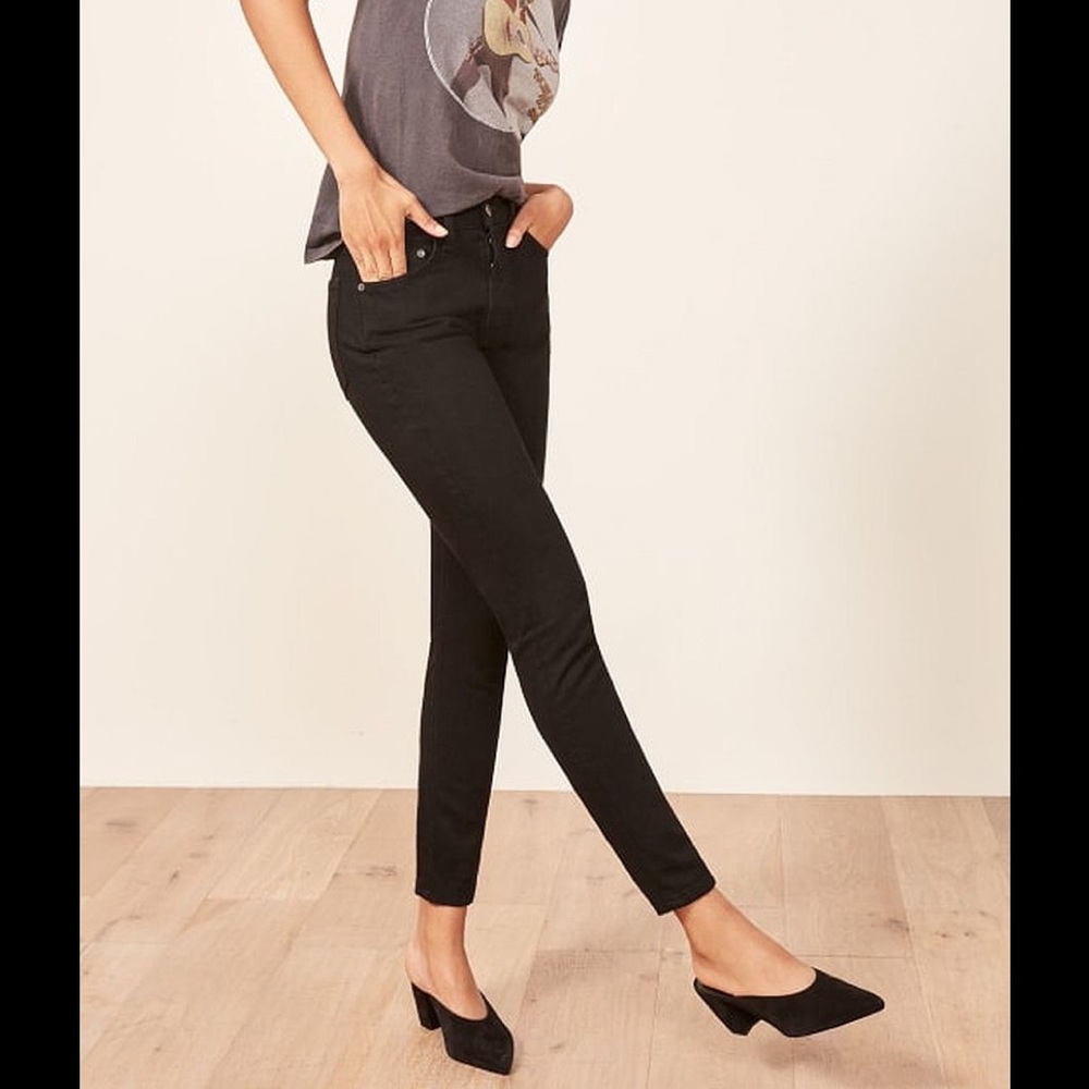 NWT Reformation Melissa High and Skinny size 27